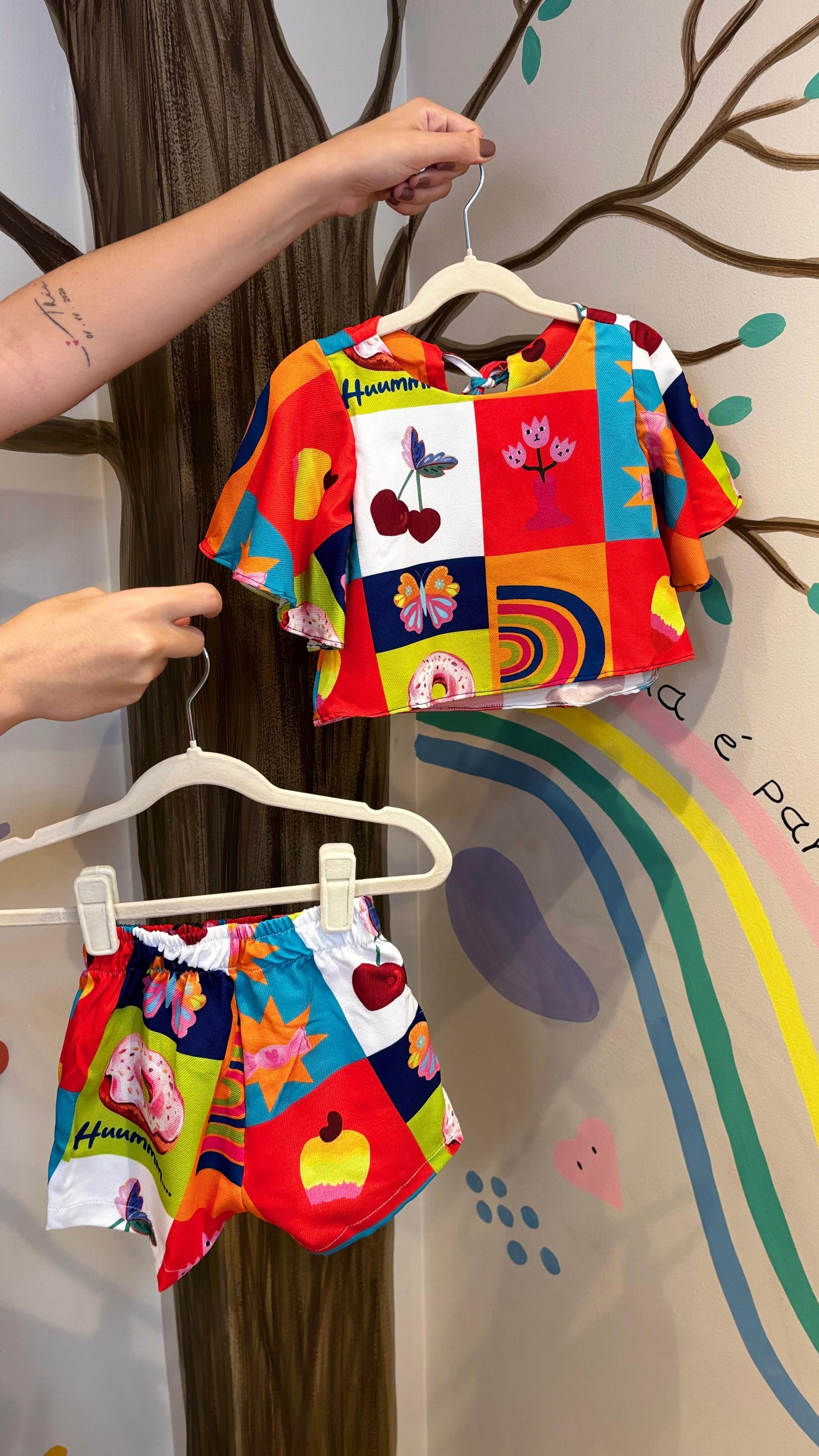 Conjunto Infantil 4 Estações | Lá Colorê