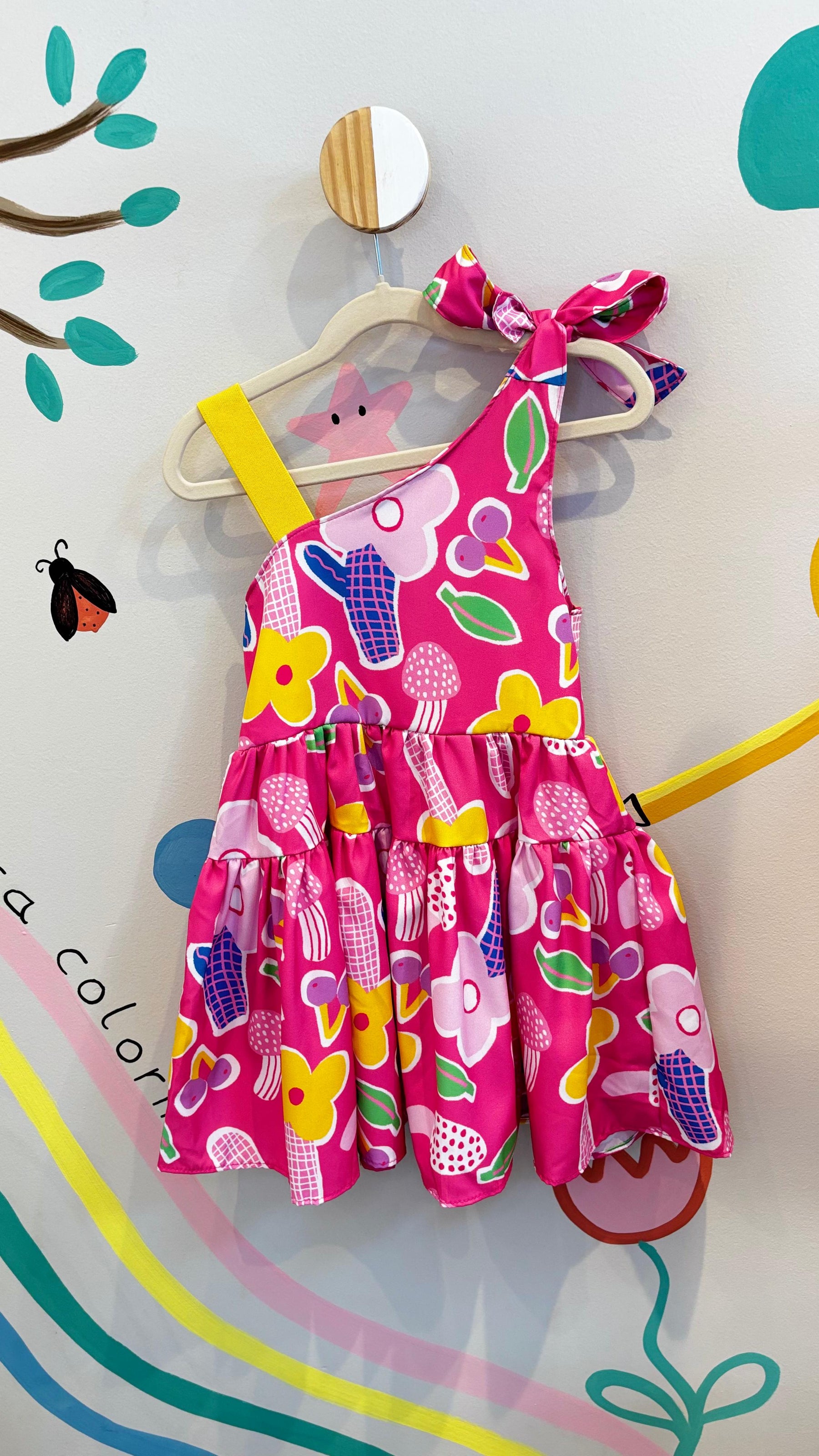 Vestido Infantil Jardim Alegre | Lá Colorê