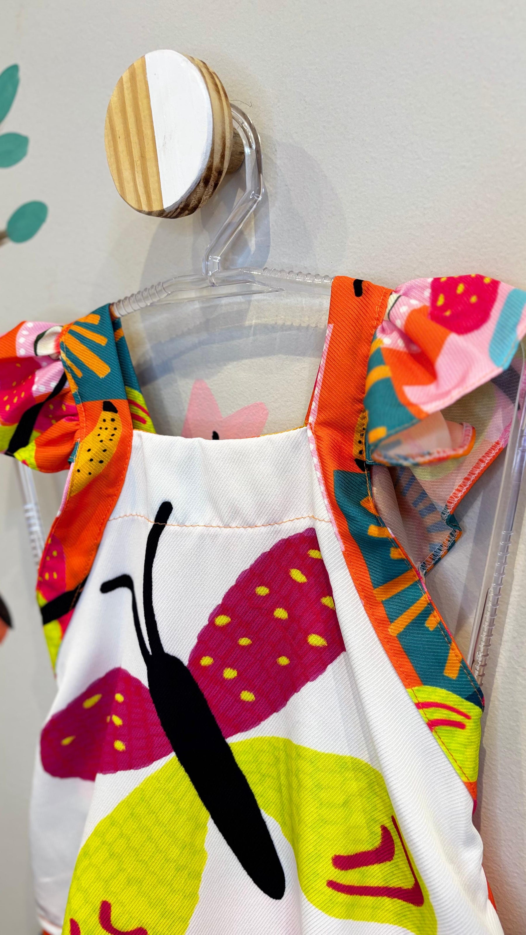 Conjunto Infantil Estampa Summer Alça Babado | Lá Colorê