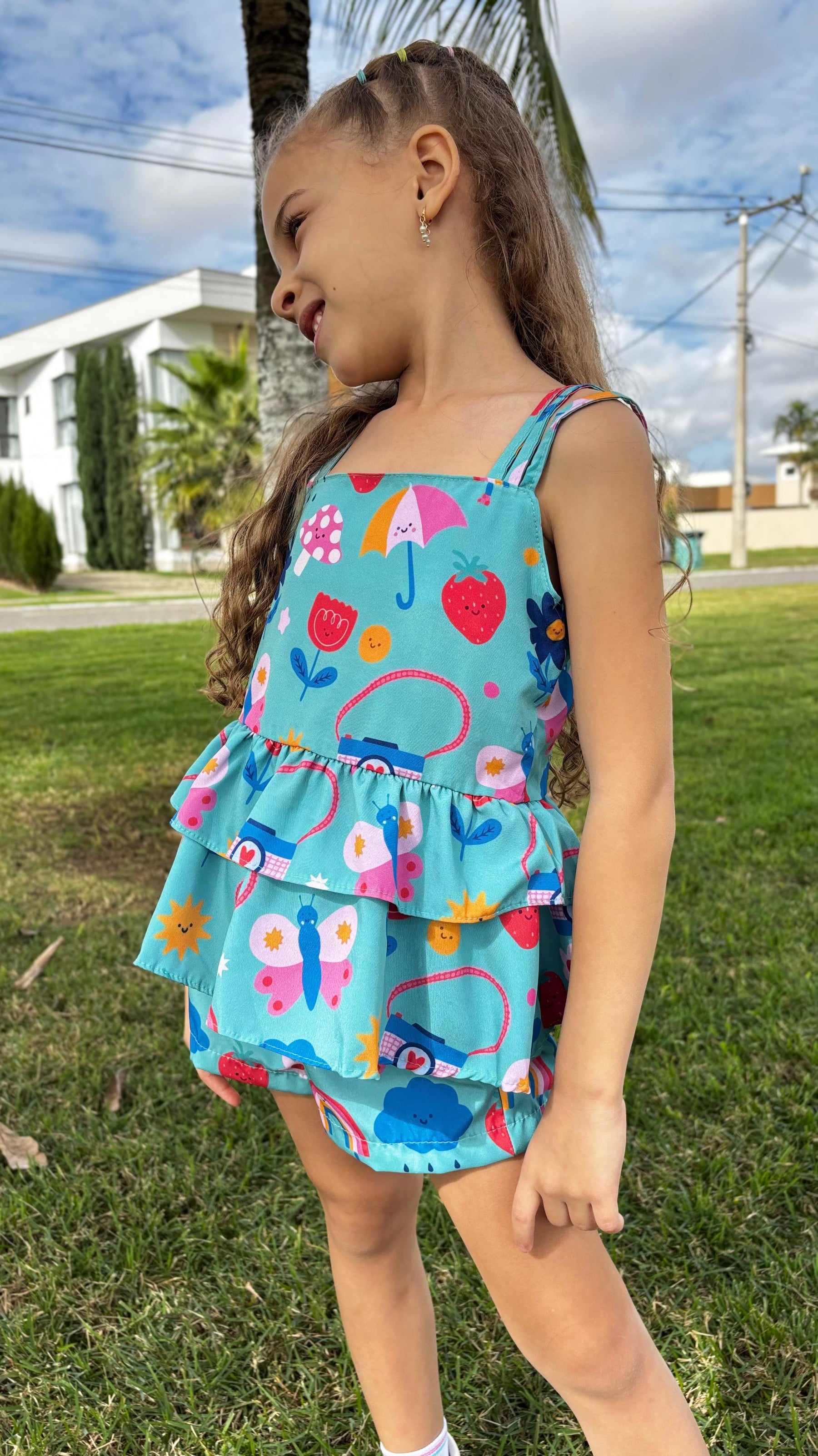 Conjunto Infantil Maria | Lá Colorê