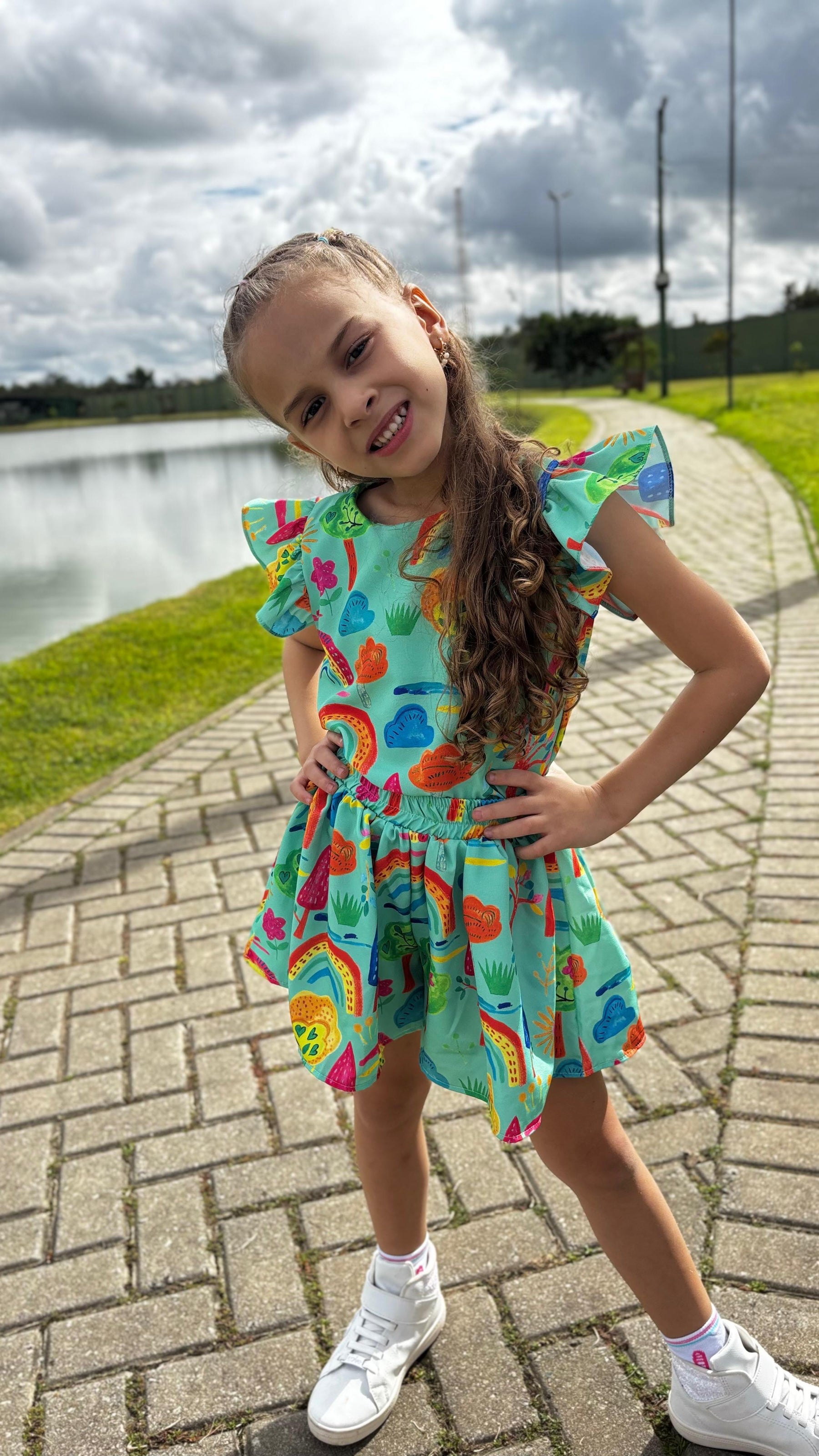 Conjunto Infantil Primavera | Lá Colorê