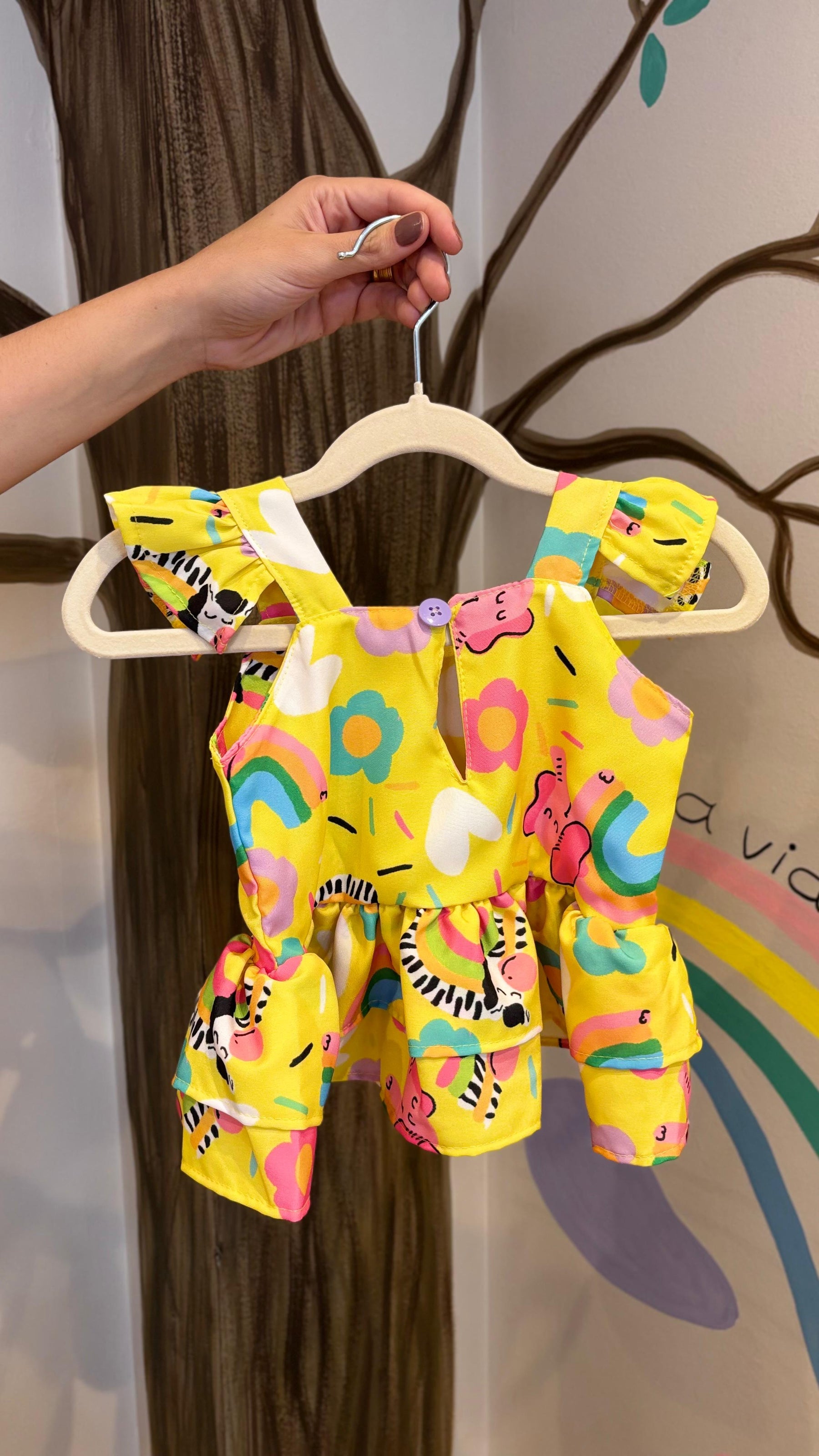 Conjunto Infantil Yellow Park | Lá Colorê