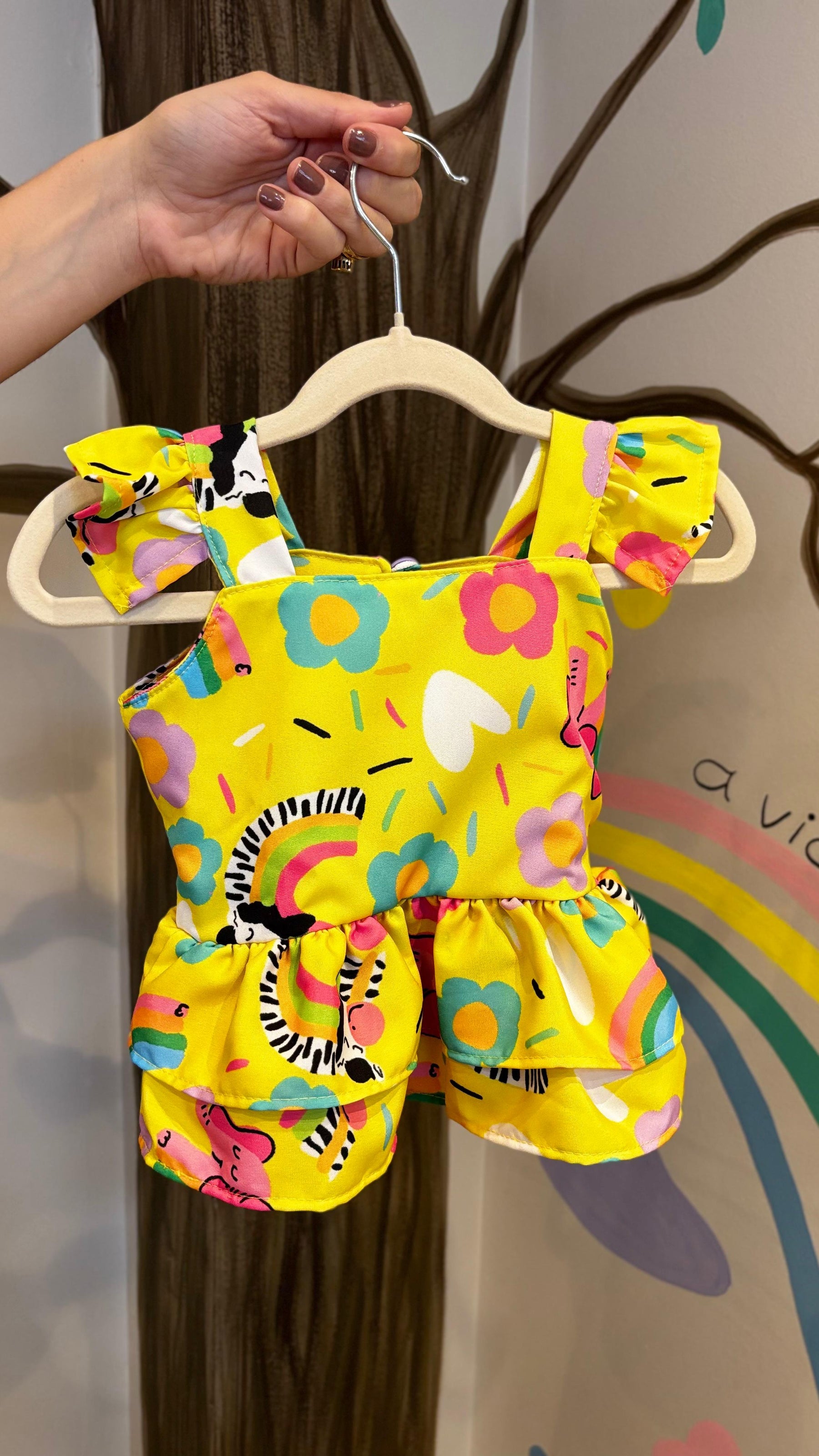 Conjunto Infantil Yellow Park | Lá Colorê