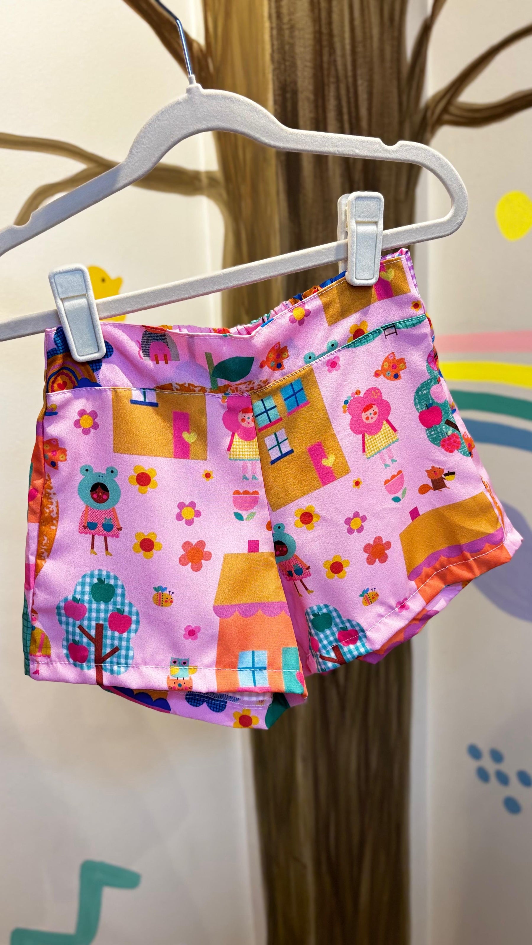 Conjunto Infantil Estampa Casinha Encantada | Lá Colorê