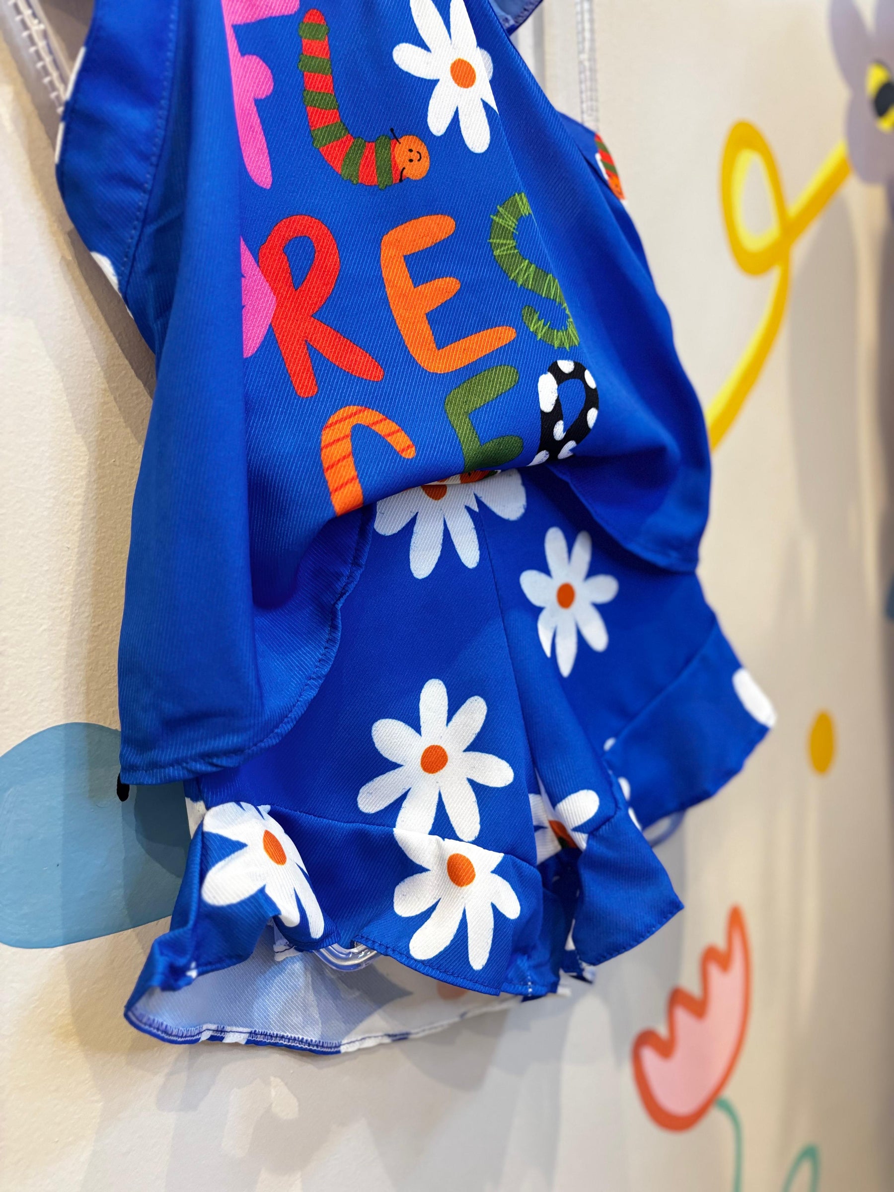 Conjunto Infantil Estampa Florescer Alça Babado | Lá Colorê