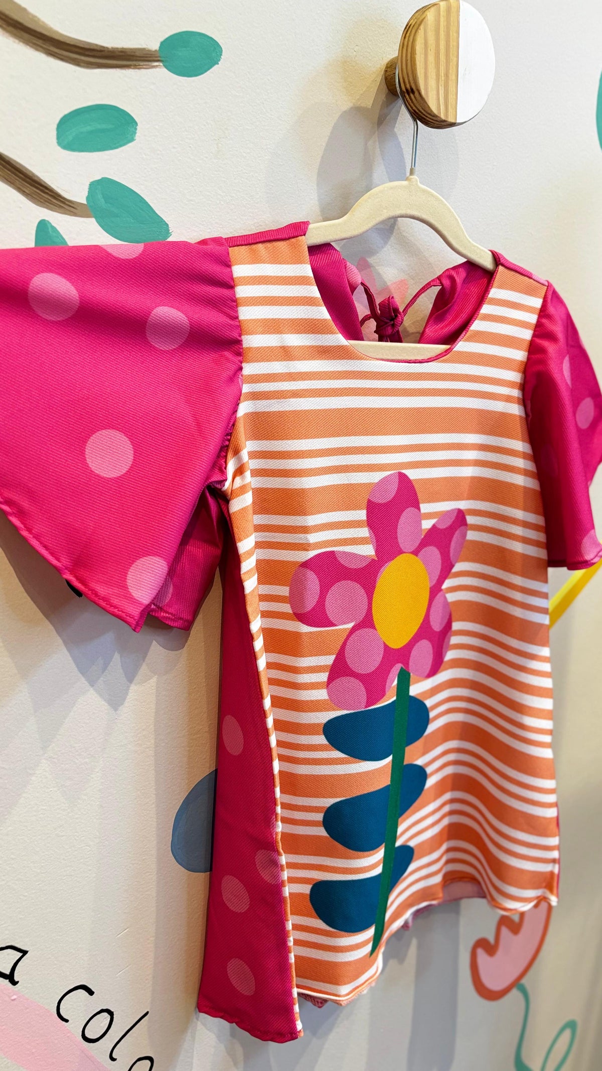 Vestido Infantil Flor de Sol | Lá Colorê