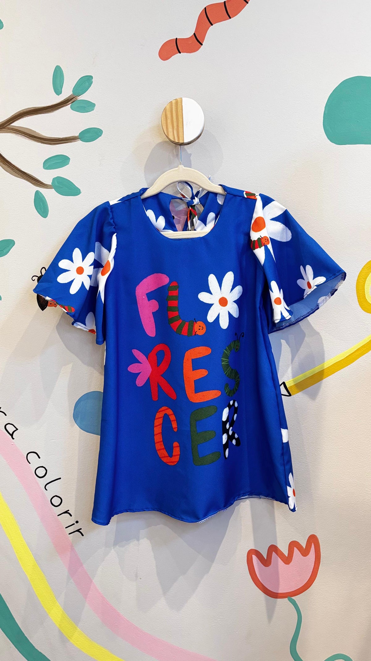 Vestido Infantil Florescer | Lá Colorê