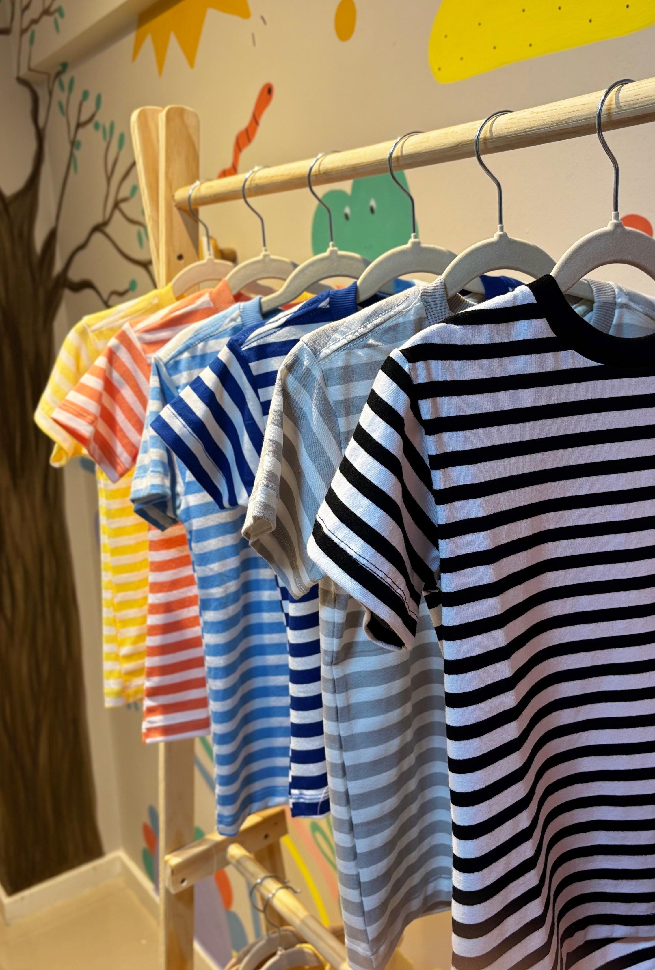 Camiseta Infantil Listra - 100% Algodão | Lá Colorê