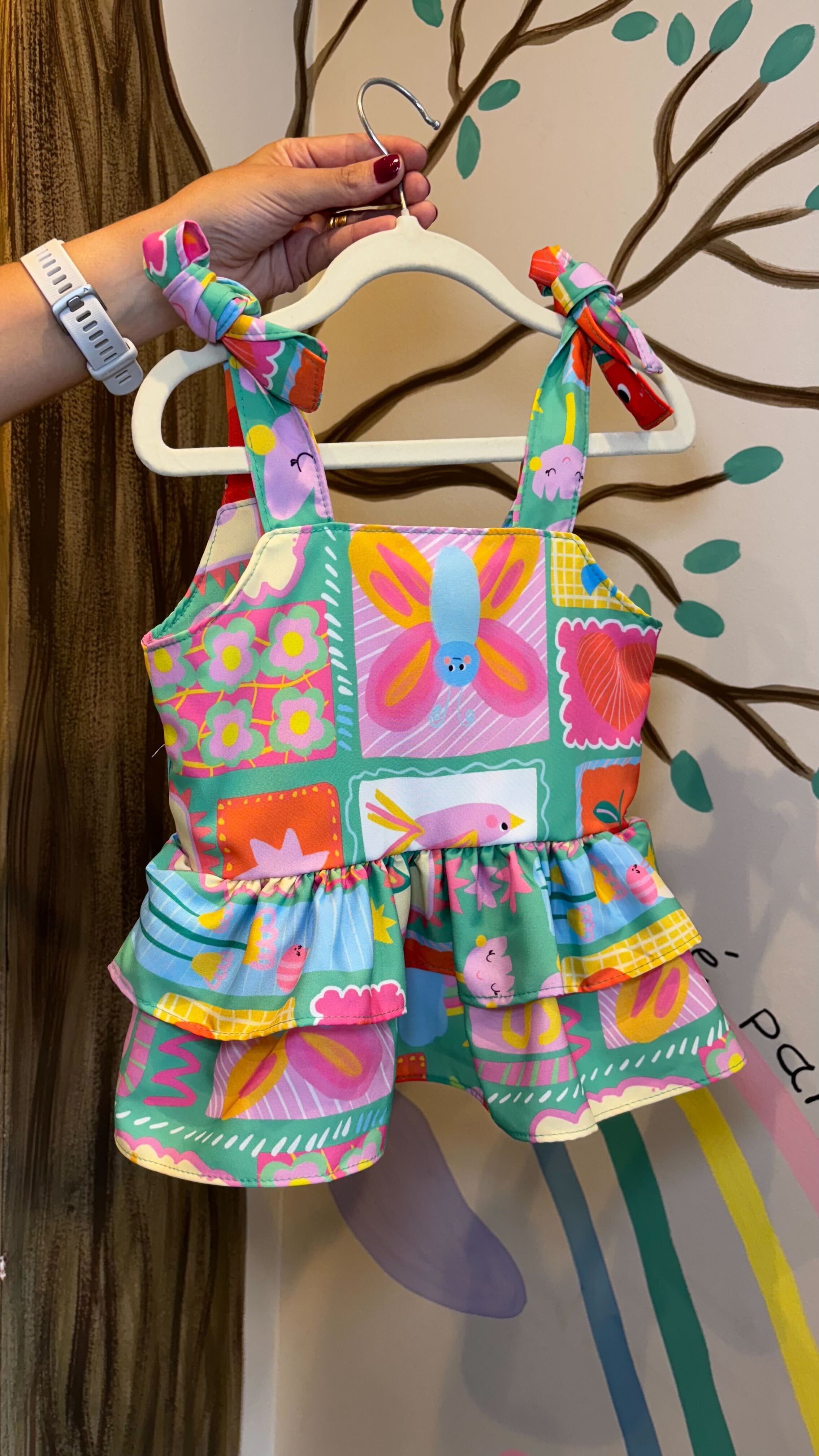 Conjunto Infantil Estampa Dia Radiante | Lá Colorê