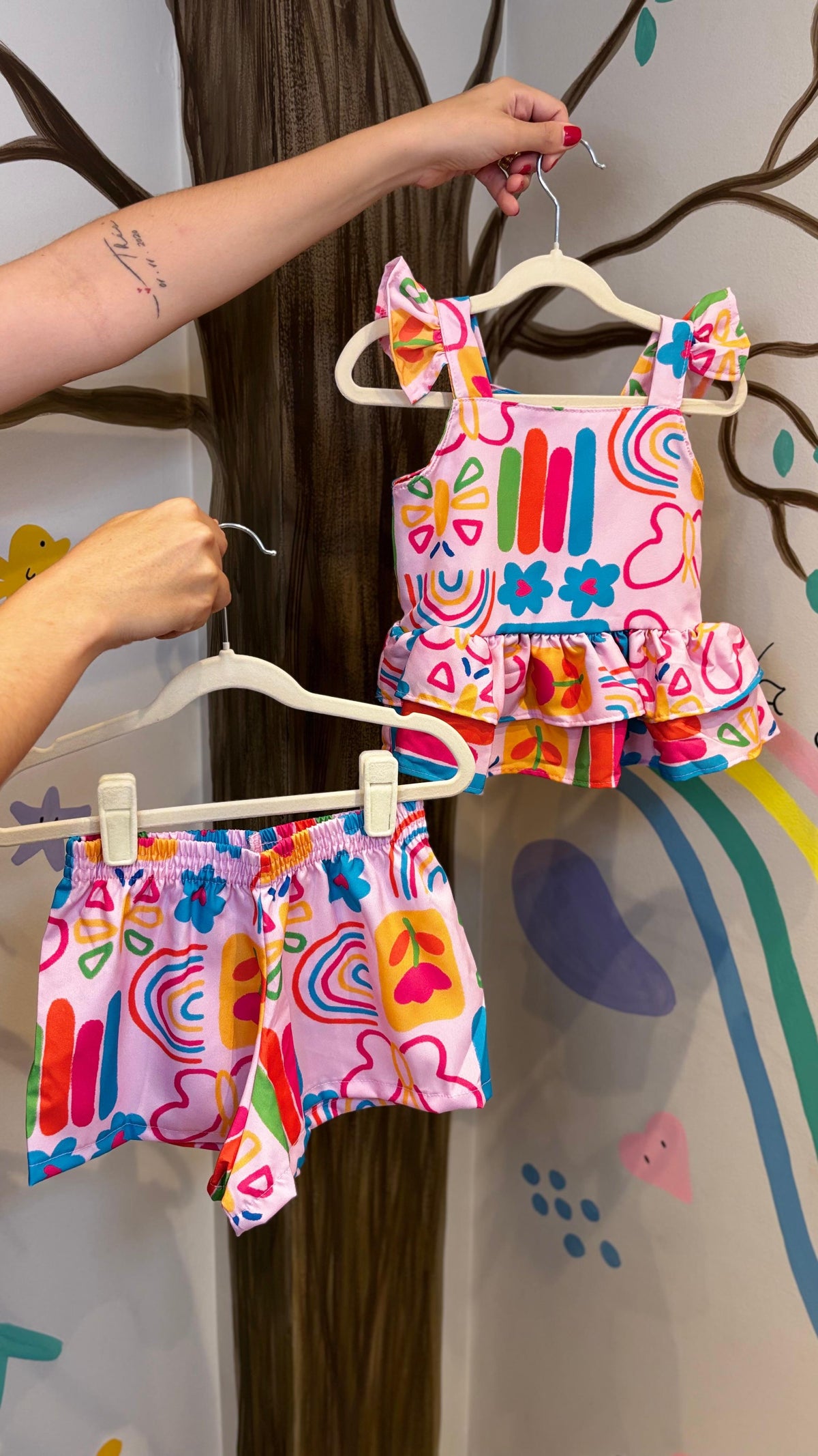 Conjunto Infantil Alegria em Cores  | Lá Colorê