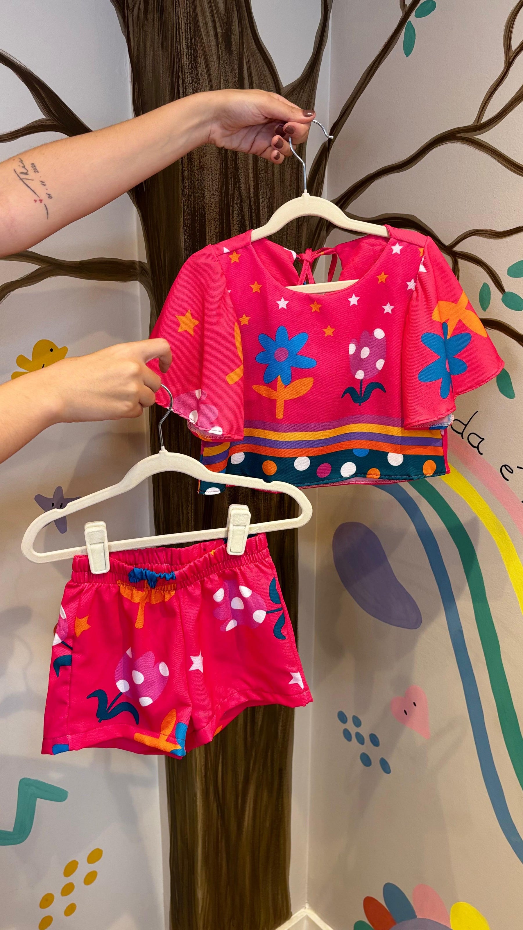 Conjunto Infantil Maflor | Lá Colorê