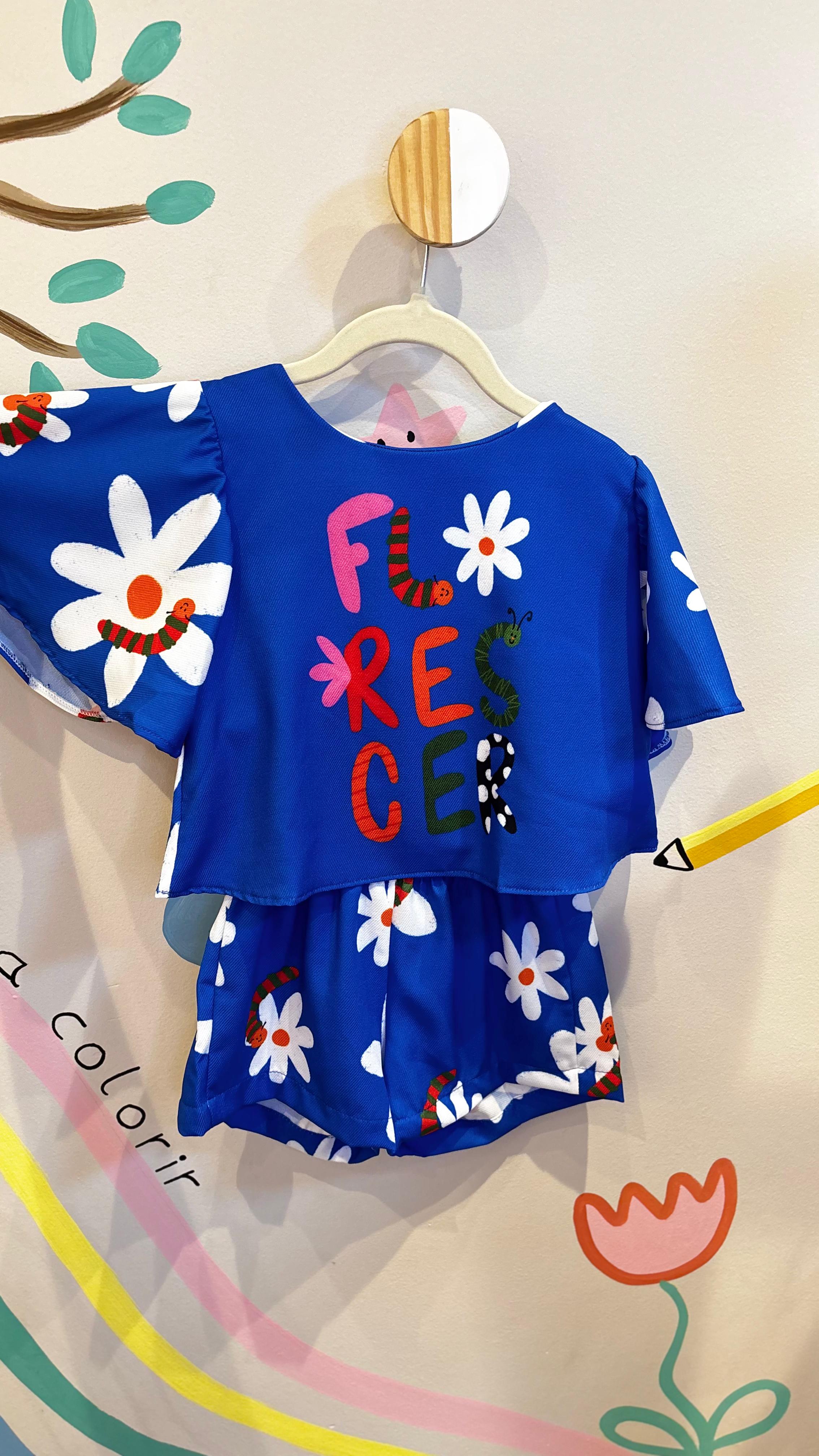 Conjunto Infantil Florescer | Lá Colorê