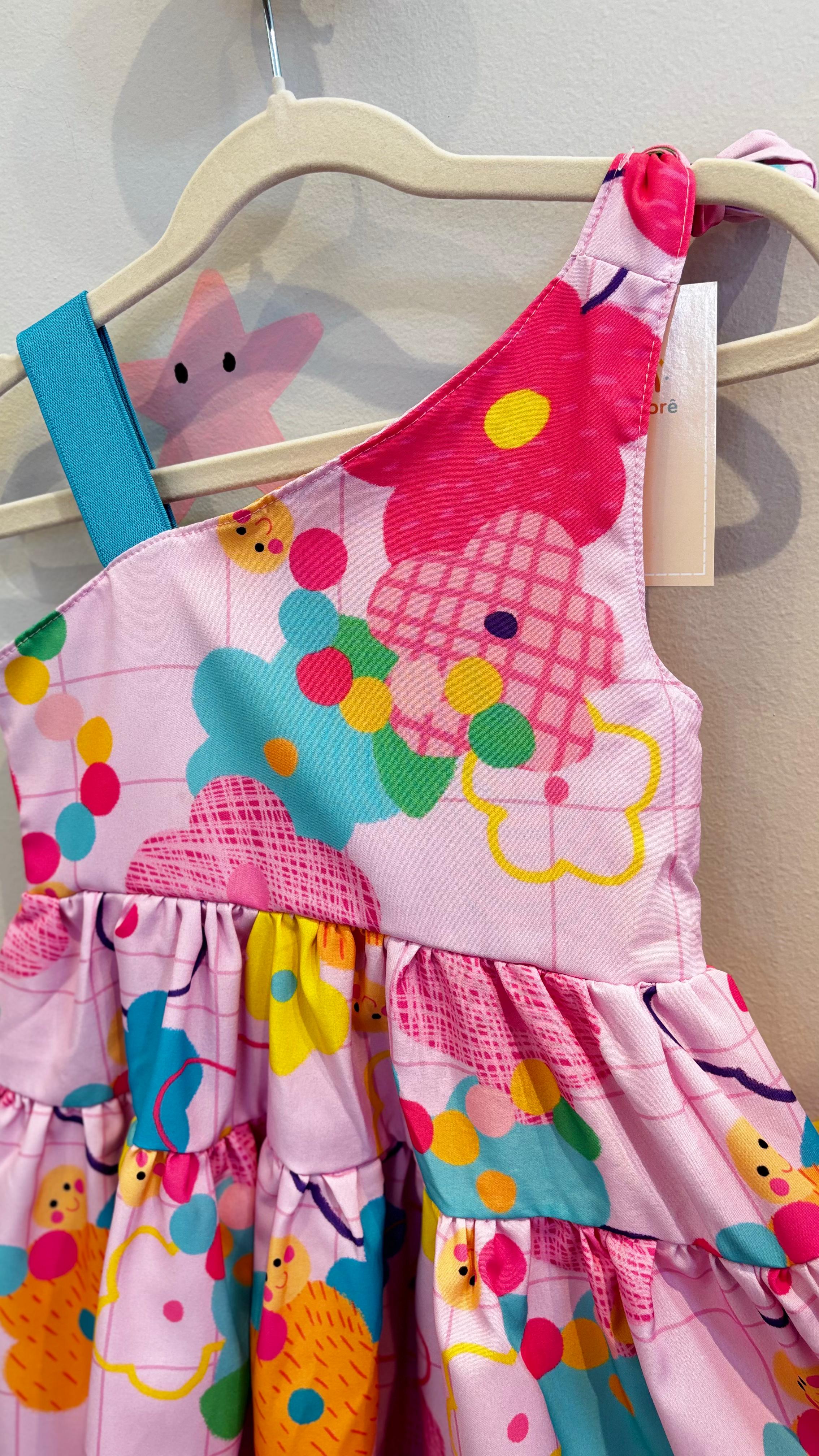 Vestido Infantil Doçura | Lá Colorê