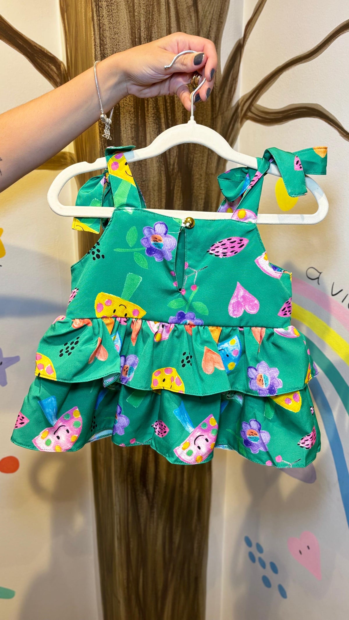 Conjunto Infantil Estampa Cogumelos | Lá Colorê