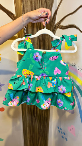 Conjunto Infantil Estampa Cogumelos | Lá Colorê
