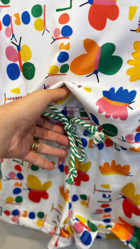 Conjunto Infantil Estampa Borboletas Confort | Lá Colorê