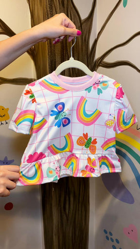 Conjunto Infantil Estampa Encanto | Lá Colorê