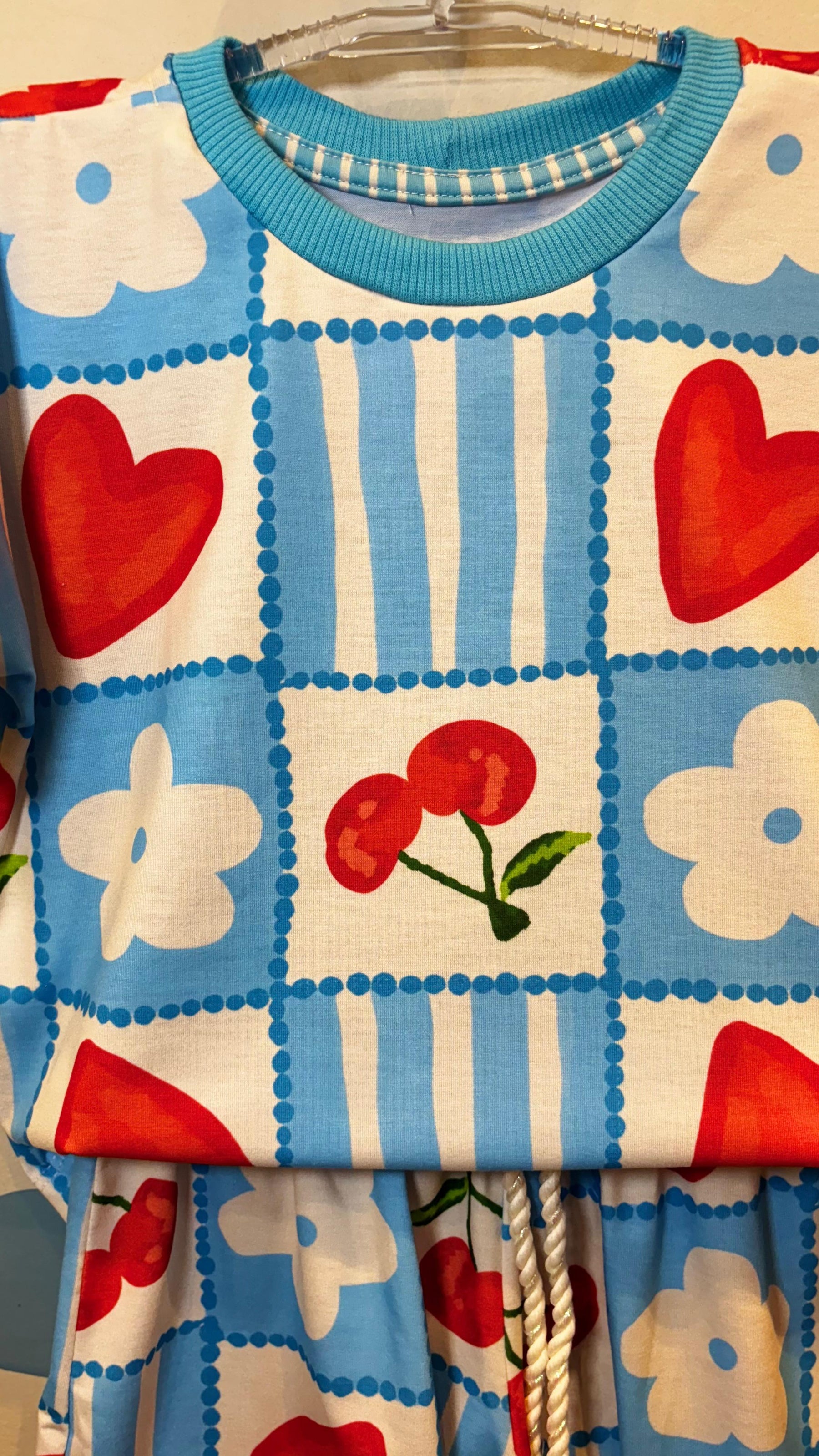 Conjunto Infantil Estampa Coração Mágico | Lá Colorê