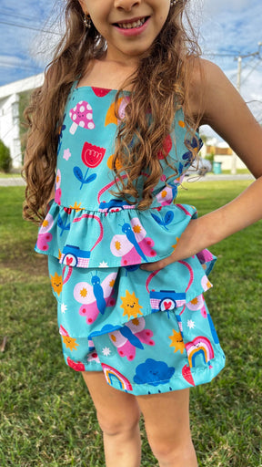 Conjunto Infantil Maria | Lá Colorê