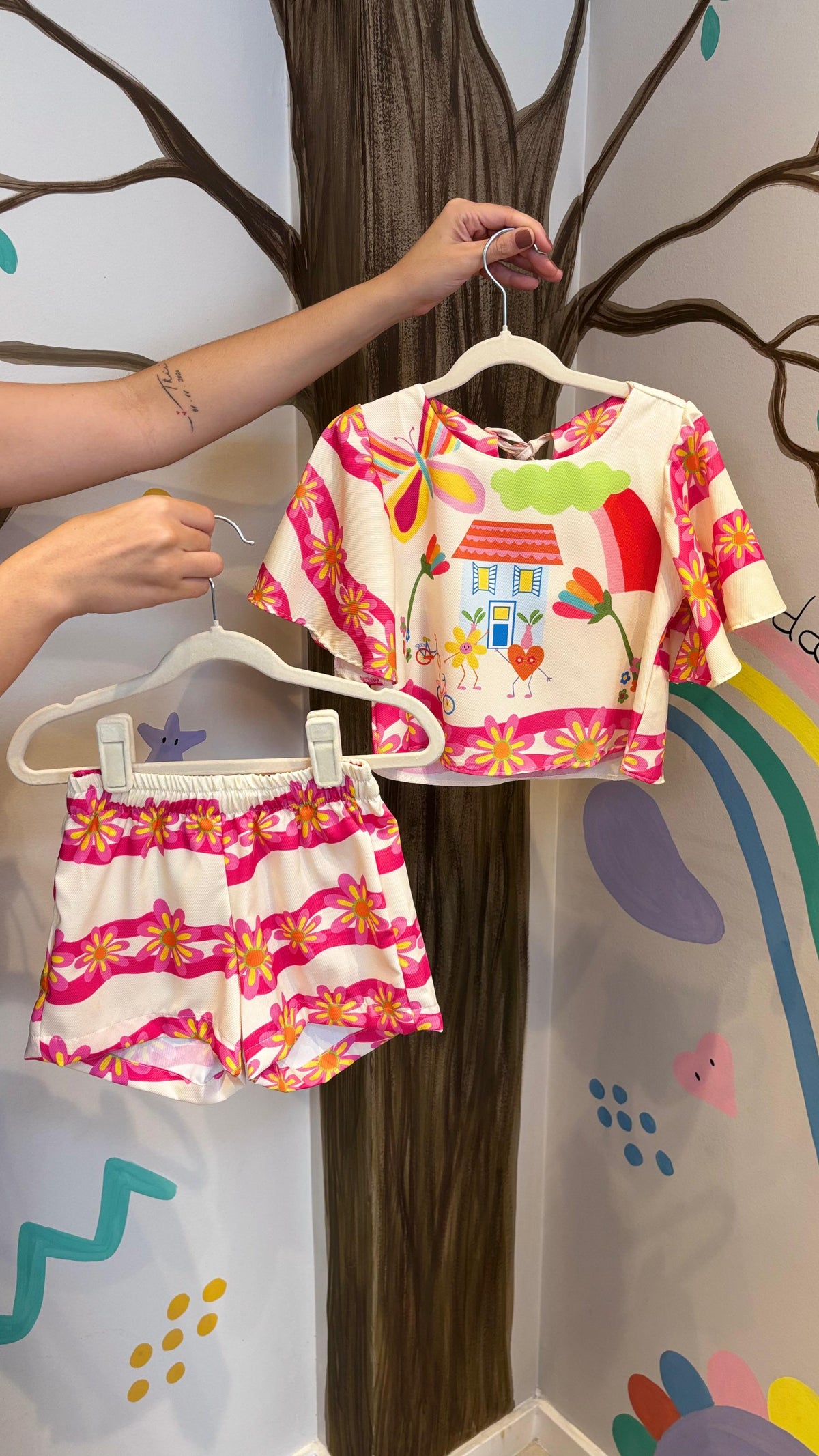 Conjunto Infantil Casinha | Lá Colorê