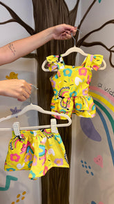 Conjunto Infantil Yellow Park | Lá Colorê