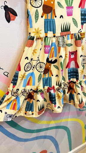 Vestido Infantil Liz | Lá Colorê