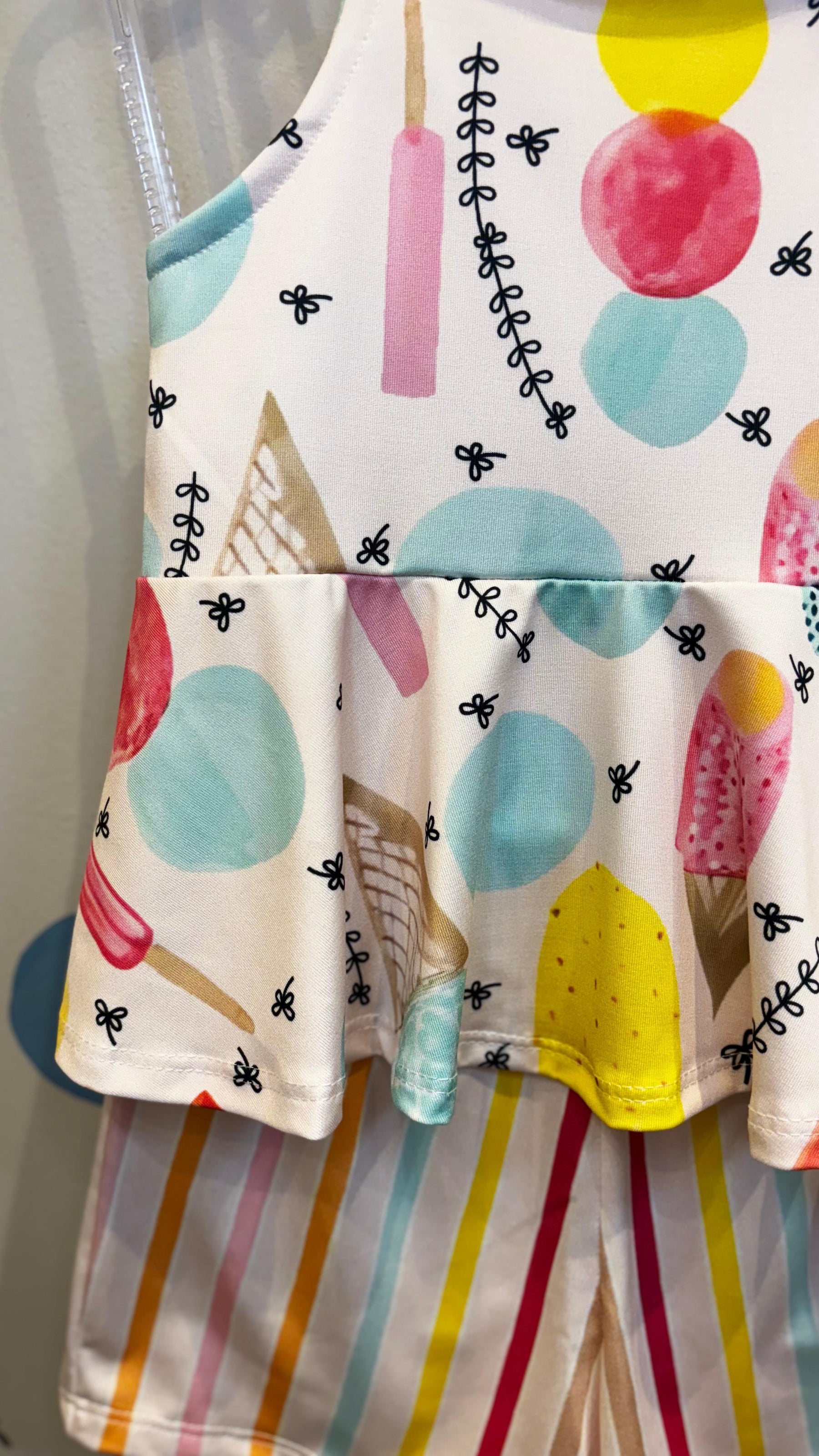 Conjunto Infantil Estampa Picolé | Lá Colorê