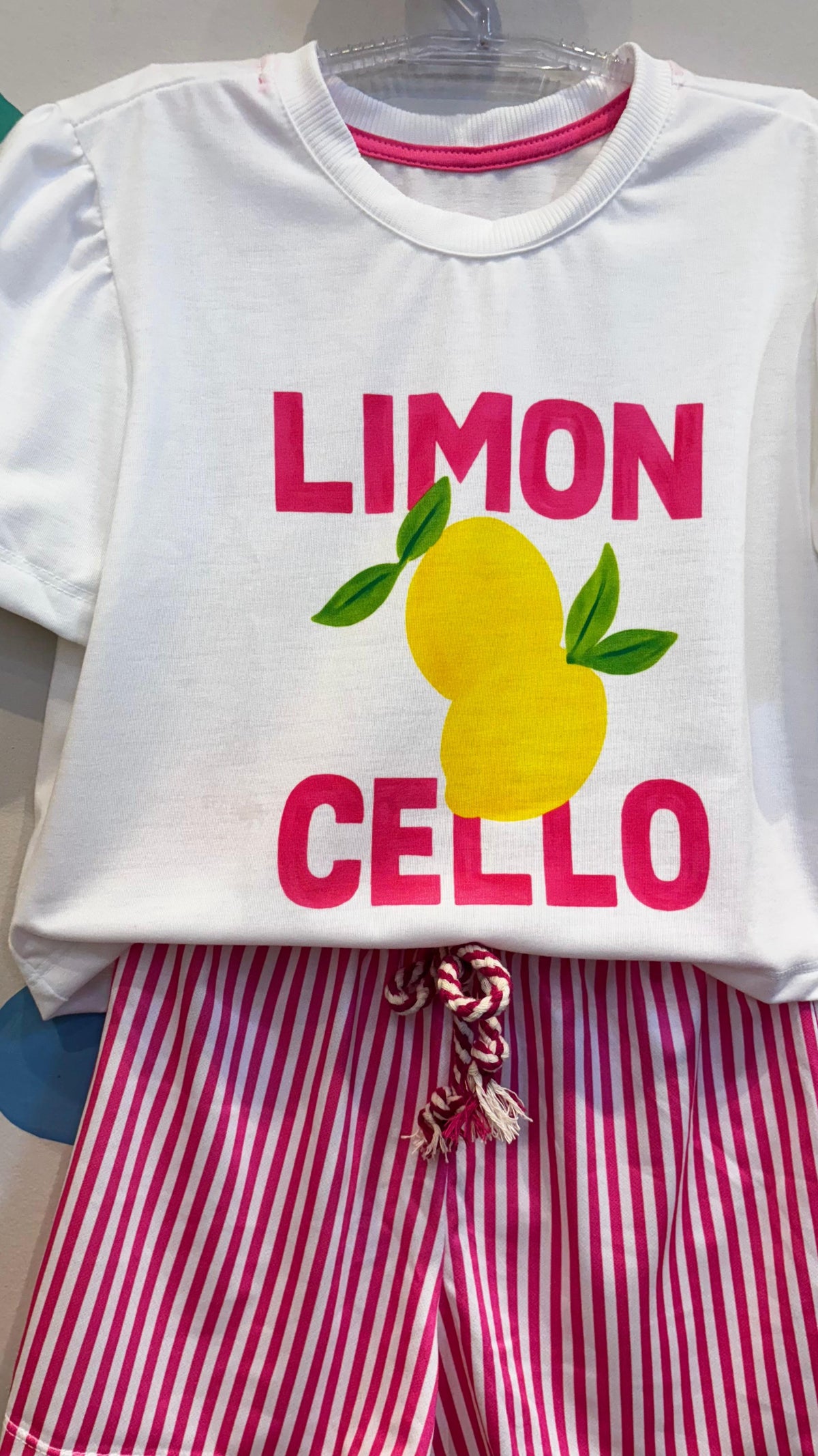 Conjunto Infantil Estampa Lemon Confort | Lá Colorê