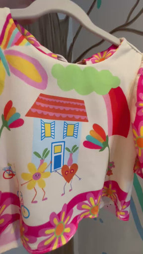 Conjunto Infantil Casinha | Lá Colorê