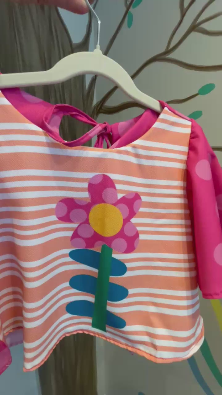 Conjunto Infantil Estampa Flor | Lá Colorê