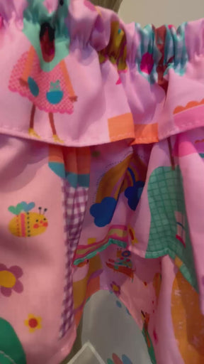 Conjunto Infantil Estampa Casinha Encantada | Lá Colorê