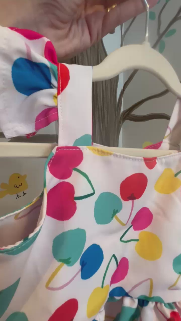 Conjunto Infantil Estampa Cherry | Lá Colorê