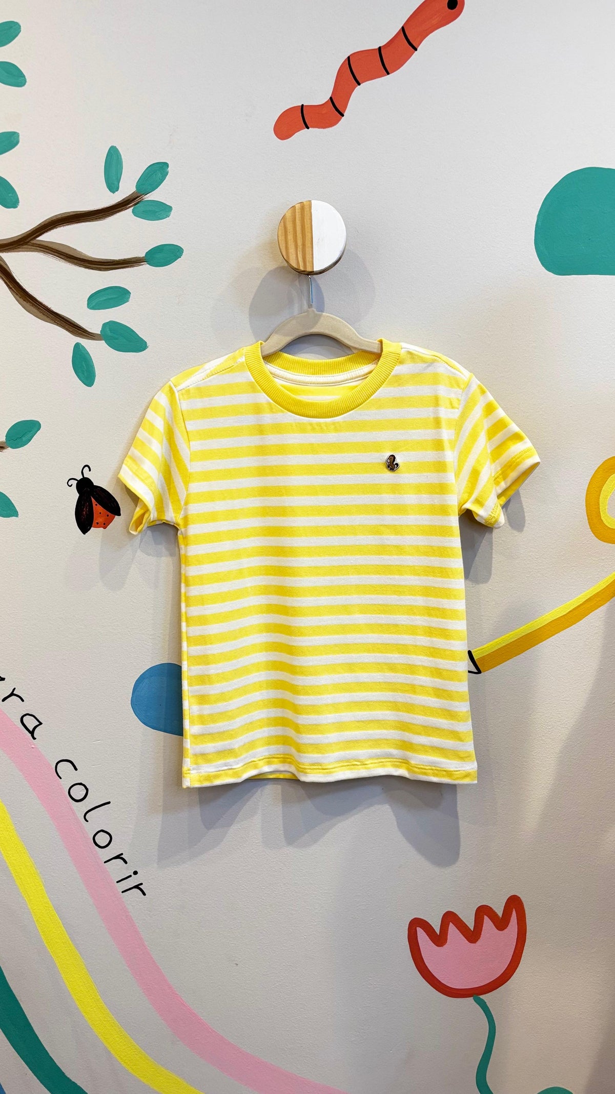 Camiseta Infantil Listra - 100% Algodão | Lá Colorê