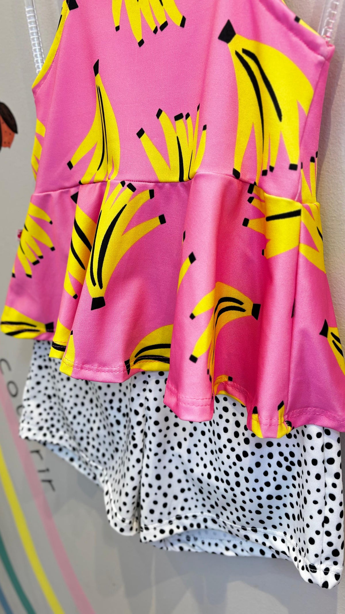Conjunto Infantil Estampa Banana | Lá Colorê