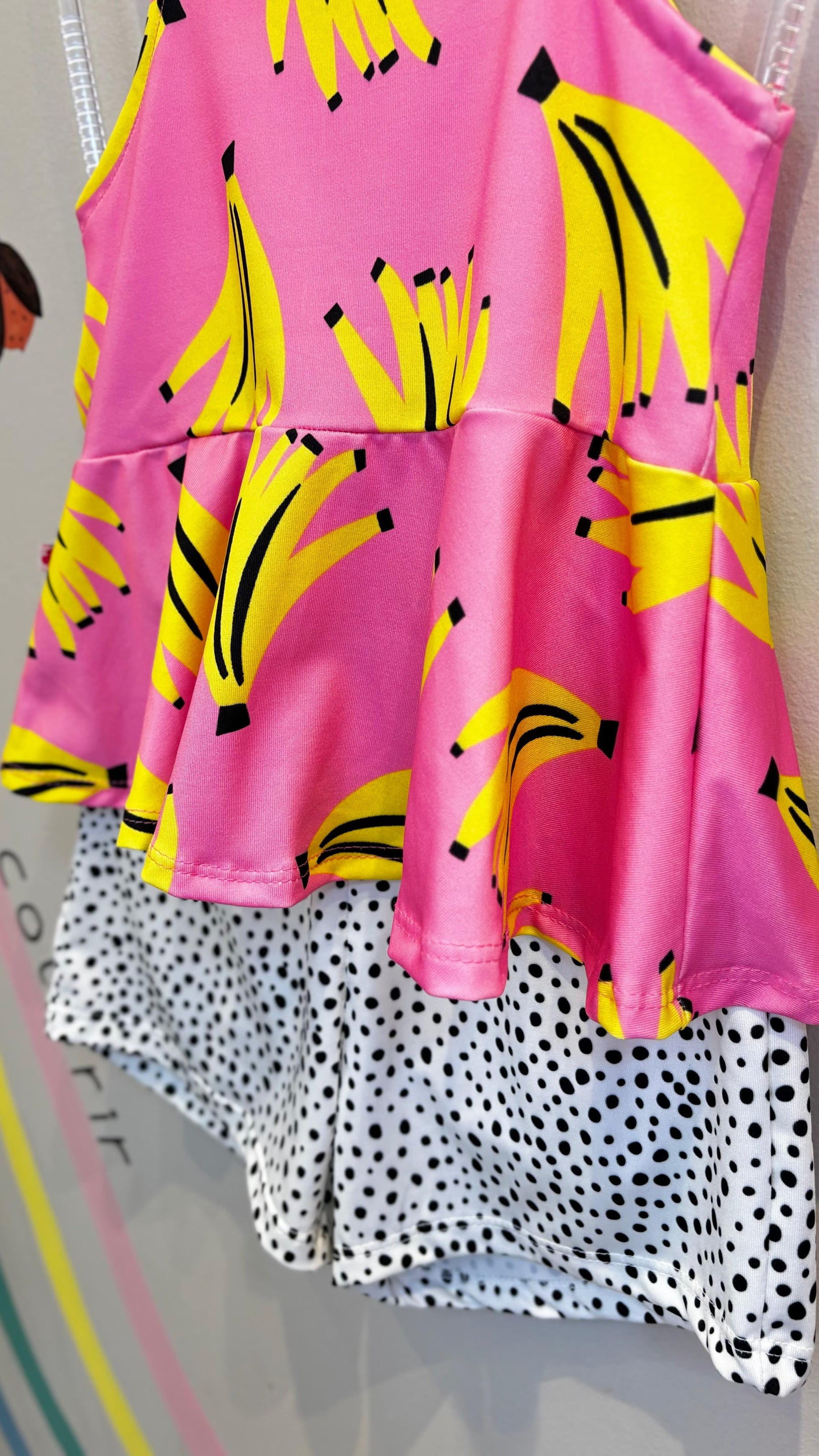 Conjunto Infantil Estampa Banana | Lá Colorê