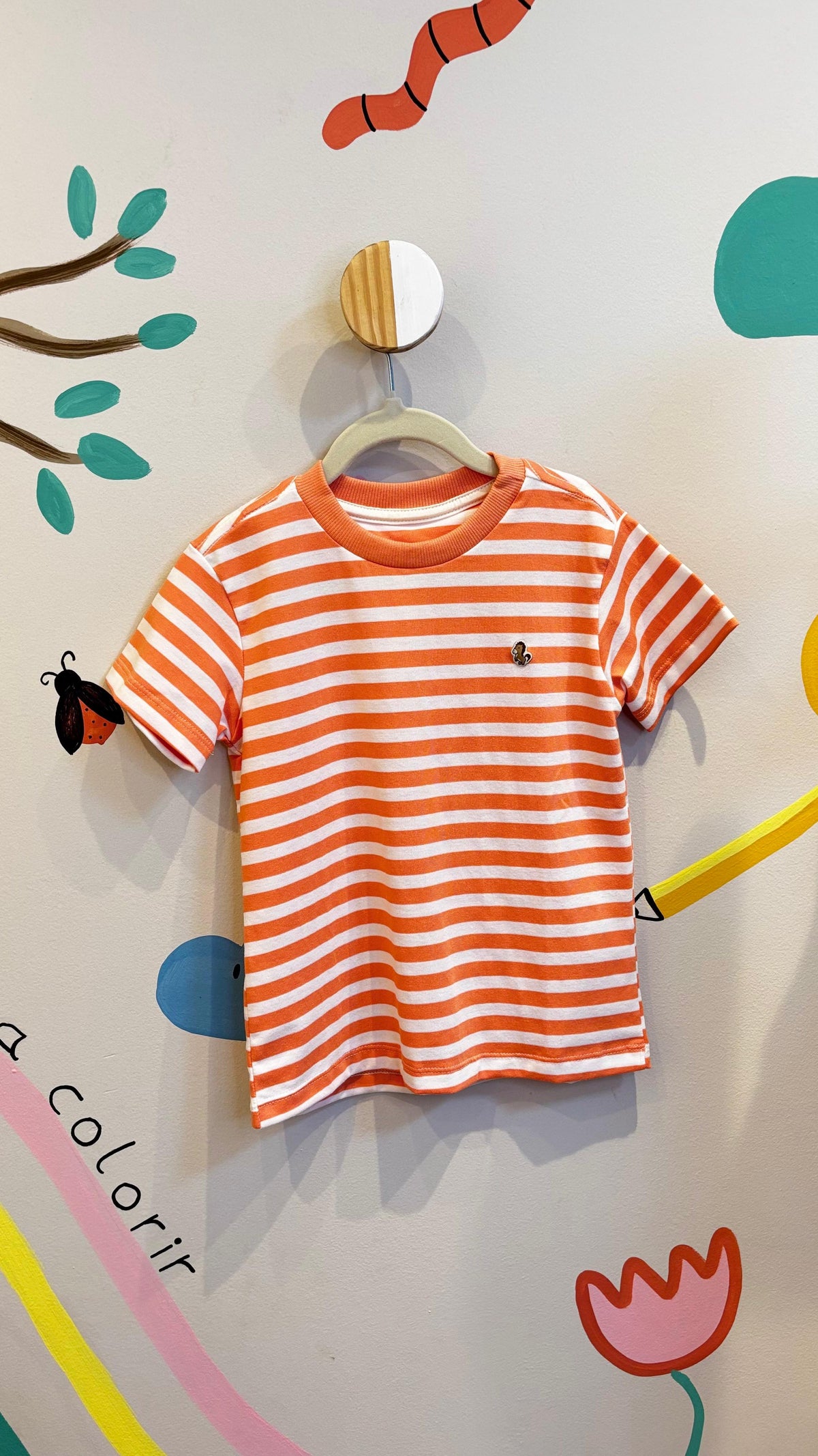 Camiseta Infantil Listra - 100% Algodão | Lá Colorê